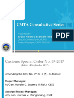 Customs Modernization and Tariff Act Briefer 