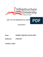 Dec 307 Enviromental Engineering