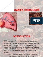 Pulmonary Embolism