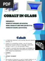 Cobalt in Glass