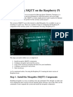 Configuring MQTT On The Raspberry Pi