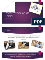 Taller Prevención de Caídas