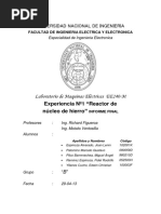 Informe Final 1 Lab. Maquinas Electricas