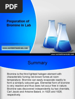 Preparation of Bromine in Lab