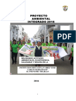 Modelo Proyecto Educativo Ambiental Integrado PEAI ME