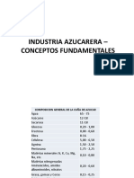 Industria Azucarera - Conceptos Fundamentales