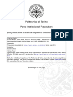 Introduzione All Analisi Dei Dispositivi A Semiconduttore