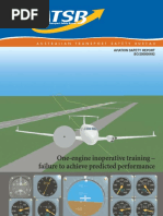 One-Engine Inoperative Training - Failure To Achieve Predicted Performance