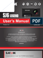 SJCAM SJ6-Legend User Manual 2017