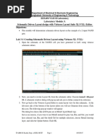 EEE458 VLSI II Laboratory Laboratory Module 3: Schematic Driven Layout Design With Virtuoso Layout Suite XL (VXL) Editor