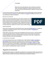 Flujos de Comunicación Existentes en La Comunidad