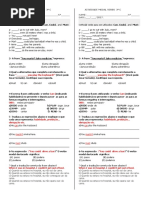 Atividade Modal Verbs 3º C