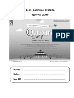 Booklet Qur'an Camp