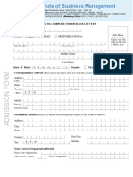 IIBM-Application-Form-Management 21017 PDF