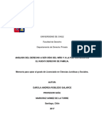 Análisis Del Derecho A Ser Oído Del Niño y A La Participación en El Nuevo Derecho de Familia PDF