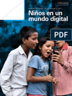 Estado Mundial de La Infancia 2017: Niños en Un Mundo Digital Resumen