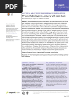 PV Wind Hybrid System A Review With Case Study