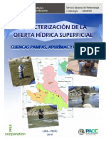 Caracterizacion Oferta Hidrica Pampas Apurimac Urubamba PDF