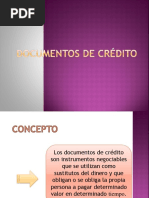 Documentos de Crédito