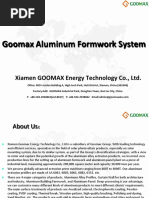 Goomax Aluminium Formwork