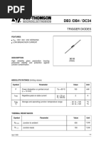 Datasheet Diac