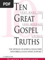 Ten Great Gospel Truth - Robert J Wieland