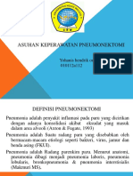 Asuhan Keperawatan Pneumonektomi