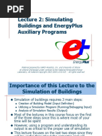 Lecture 02 Running EnergyPlus