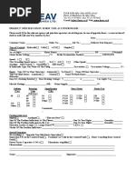 Specification Form UML-11