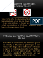 Consecuencias Negativas Del Consumo de Drogas