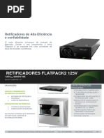 Datasheet Flatpack2 110-125V Rectifiers (DS - 24111x.805.DS3 - 1 - 2) Portugues