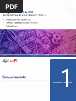 Mecanismos de Abstracción en Java, Parte 1