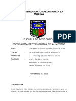 Informe Aislado Proteico de Soya