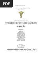 Attention Deficit Hyperactivity Disorder