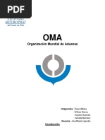 Organización Mundial de Aduanas (OMA)