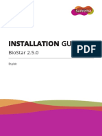 Installation Guide: Biostar 2.5.0