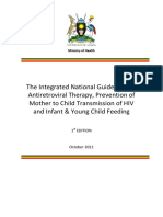 Uganda Integrated Guidelines On Antiretroviral Therapy