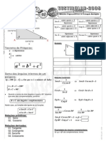 Matemática - Pré-Vestibular Impacto - Trigonometria - Relações Trigonométricas No Triângulo Retângulo