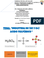 H2so4 Primer Grupo