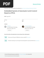 Embedded System of Automatic Level Control Based On FPGA: August 2010