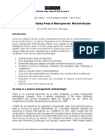 CL01 Defining Classifying Project Management Methodologies