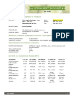 Material Safety Data Sheet: HSO 0600G