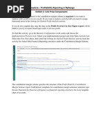 Procedure - Profitability Reporting in ByDesign - Sample