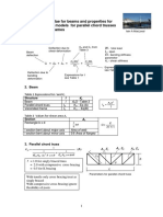 Beam Truss Analogy