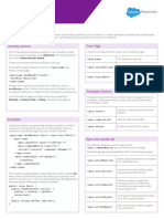 SF Visualforce Developer Cheatsheet Web PDF