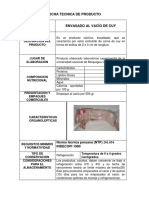 Ficha Tecnica Envasado de Cuy