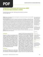 Diagnóstico y Tratamiento Del Trastorno Por Déficit de Atención-Hiperactividad en Adultos PDF