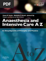 Anaesthesia A To Z