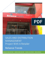 Reliance Trend Store Project