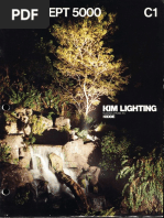 Kim Lighting Concept 5000 Series Brochure 1981